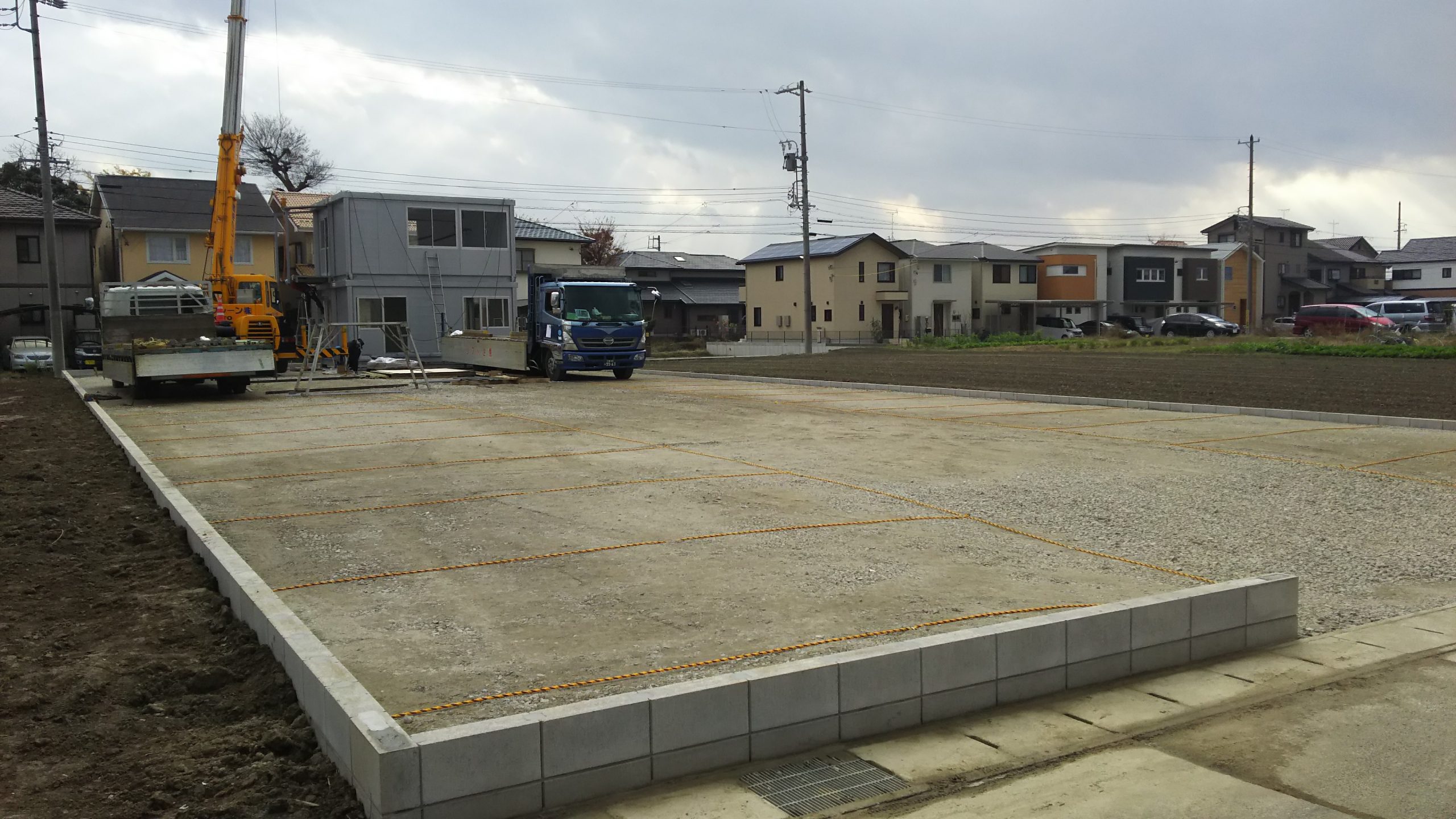 「医心館　あまⅡ号館」　施工スタート